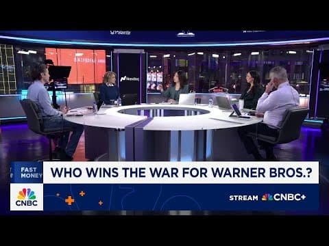 'Fast Money' traders talk the latest in the bidding war for Warner Bros. thumbnail