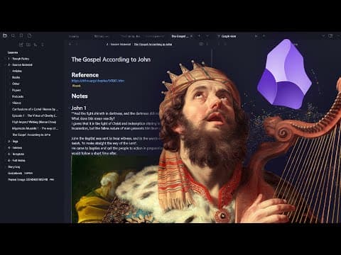 How to Set Up a Minimalist Zettelkasten in Obsidian thumbnail
