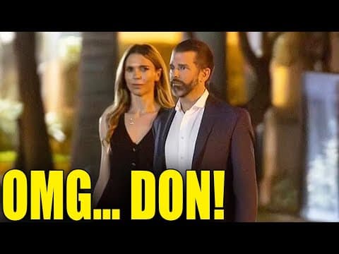 Donald Trump Jr. EMBARRASSED by HIS NEW GIRLFRIEND… It’s HILARIOUS! thumbnail