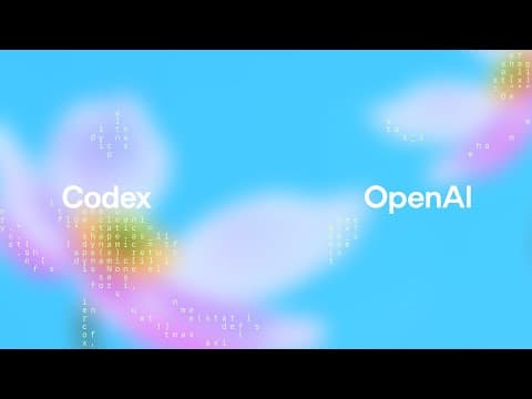 A research preview of Codex in ChatGPT thumbnail