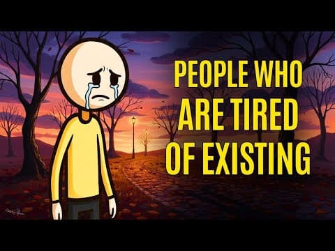 The Psychology of People Who Are Tired of Existing thumbnail