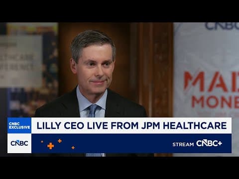 Eli Lilly CEO David Ricks on $1T market value, obesity pill launch and drug pipeline outlook thumbnail