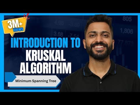 How to Find an MST Using Kruskal's Algorithm thumbnail