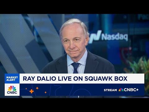 Bridgewater founder Ray Dalio: We are definitely in a bubble, but that doesn't mean you should sell thumbnail