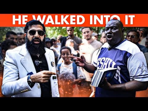 😂✝️ Tried To Insult Muhammad But Got Jesus | Speakers Corner thumbnail