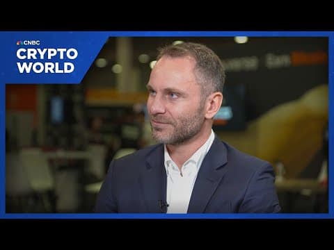 Watch CNBC's full interview with Tether CEO Paolo Ardoino at Bitcoin 2025 thumbnail