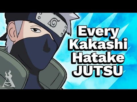 Every Kakashi Hatake Jutsu thumbnail