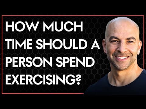 How much time should a person spend exercising? thumbnail