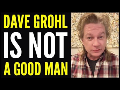 Dave Grohl Is Not A Good Man (And Here's Why) thumbnail