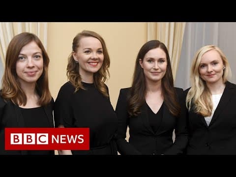 Inside Finland’s female-led government - BBC News thumbnail