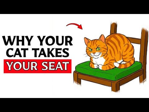 If Your Cat Takes Your Seat, They’re Trying to Tell You This... thumbnail