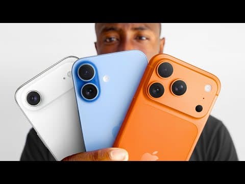 iPhone 17/Pro/Air Impressions: Spot the Red Flags! thumbnail