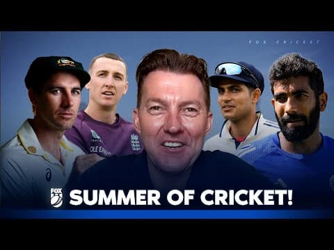 Brett Lee kicks off Summer of Cricket with huge preview: Ashes, Asia Cup, and India series 🏏☀️ thumbnail