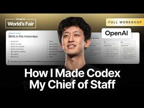 Full Workshop: Setting Yourself Up for Success —Jason Liu, OpenAI Codex thumbnail