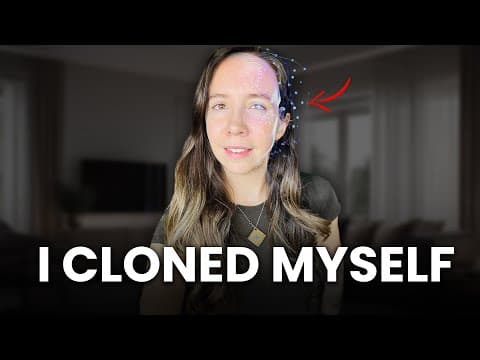 How to Clone Your Voice and Avatar With AI thumbnail