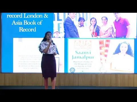 Journey of Brilliance and the Power of Reading | Saanvi Jamalpur | TEDxATLAS University thumbnail