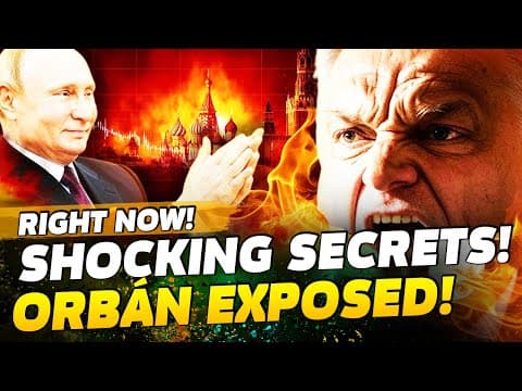 🔥BREAKING: ORBÁN HUMILIATED! KREMLIN BLACKMAIL EXPOSED — EUROPE ERUPTS IN SHOCK! | TOP NEWS thumbnail