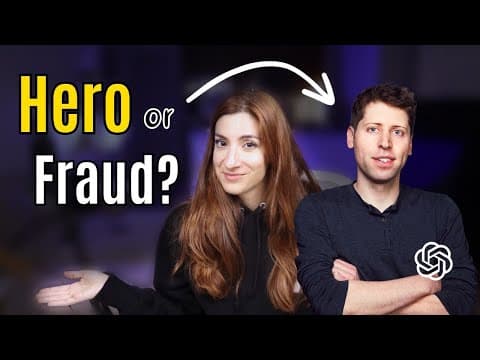 Busy Person's Intro to OpenAI (+ Sam Altman's firing) thumbnail