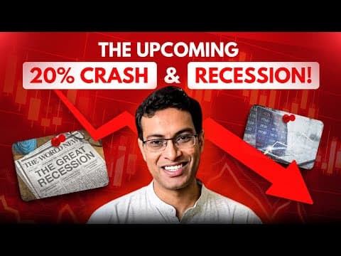 How the upcoming RECESSION will impact your STOCK PORTFOLIO | Akshat Shrivastava thumbnail
