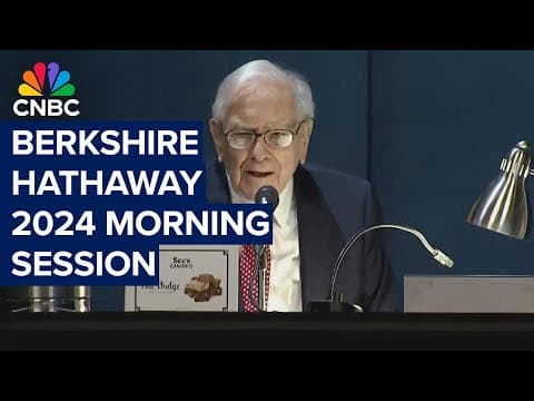 Berkshire's 2024 annual shareholder meeting: Watch the full morning session thumbnail
