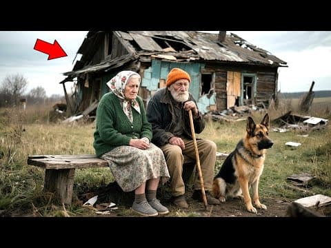 Abandoned by Children — Elderly Couple Turned a Ruined Mountain Cabin Into a Paradise thumbnail