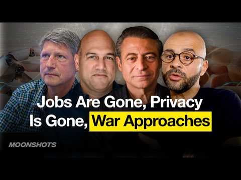 AI Experts Debate: AI Job Loss, The End of Privacy & Beginning of AI Warfare w/ Mo, Salim & Dave 176 thumbnail