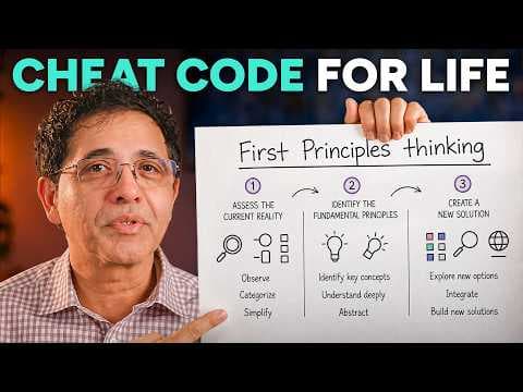 How to Think Clearly Using First Principles thumbnail