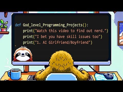 20 Programming Projects That Will Make You A God At Coding thumbnail