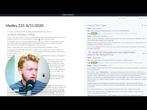 How to Write a Weekly Newsletter Using Roam Research? thumbnail
