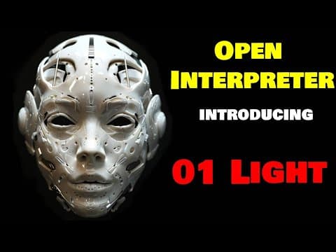 What Is the 01 Light Open Source AI Agent? thumbnail