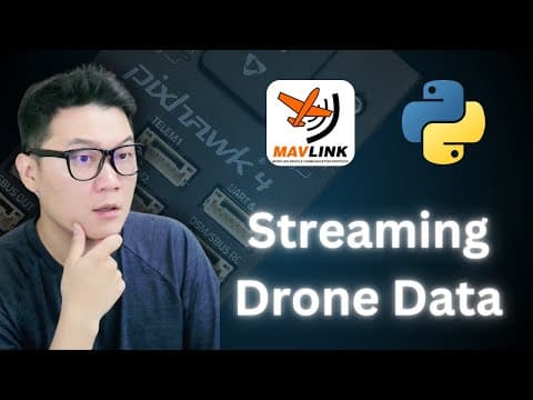Stream Live Drone Data Like a Pro | Python + Mavlink + Pixhawk thumbnail