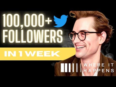 From Zero to 100,000: How Jackson Greathouse Mastered Twitter Growth thumbnail