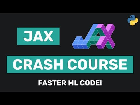 JAX Crash Course - Accelerating Machine Learning code! thumbnail