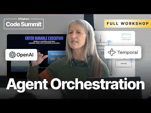 OpenAI + @Temporalio : Building Durable, Production Ready Agents - Cornelia Davis, Temporal thumbnail