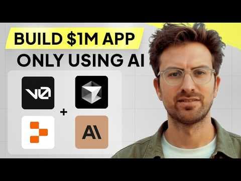 I can't believe we coded an app with AI in 67 mins (V0, Cursor AI, Replit, Claude AI) thumbnail