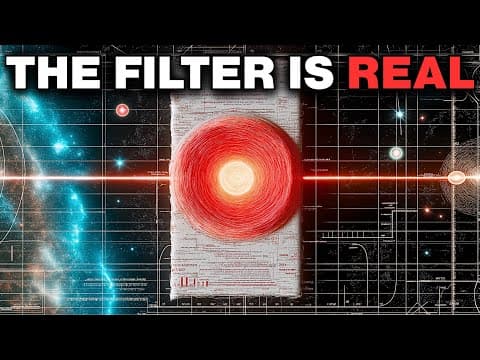 The Great Filter: Why We May Never Meet Another Civilization thumbnail