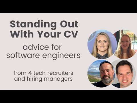 How to Stand Out With Your CV as a Software Engineer: Advice from Tech Recruiters and Managers thumbnail