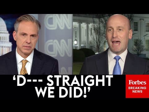 Stephen Miller Gives Fiery Defense Of Maduro Capture In Tense Interview With CNN's Jake Tapper thumbnail