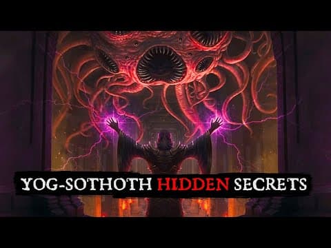 The Most TERRIFYING Lovecraftian GOD - Yog Sothoth (The Gatekeeper) thumbnail