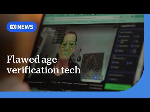 Age verification tool for social media ban misidentifies teens as 37-year-olds | ABC NEWS thumbnail
