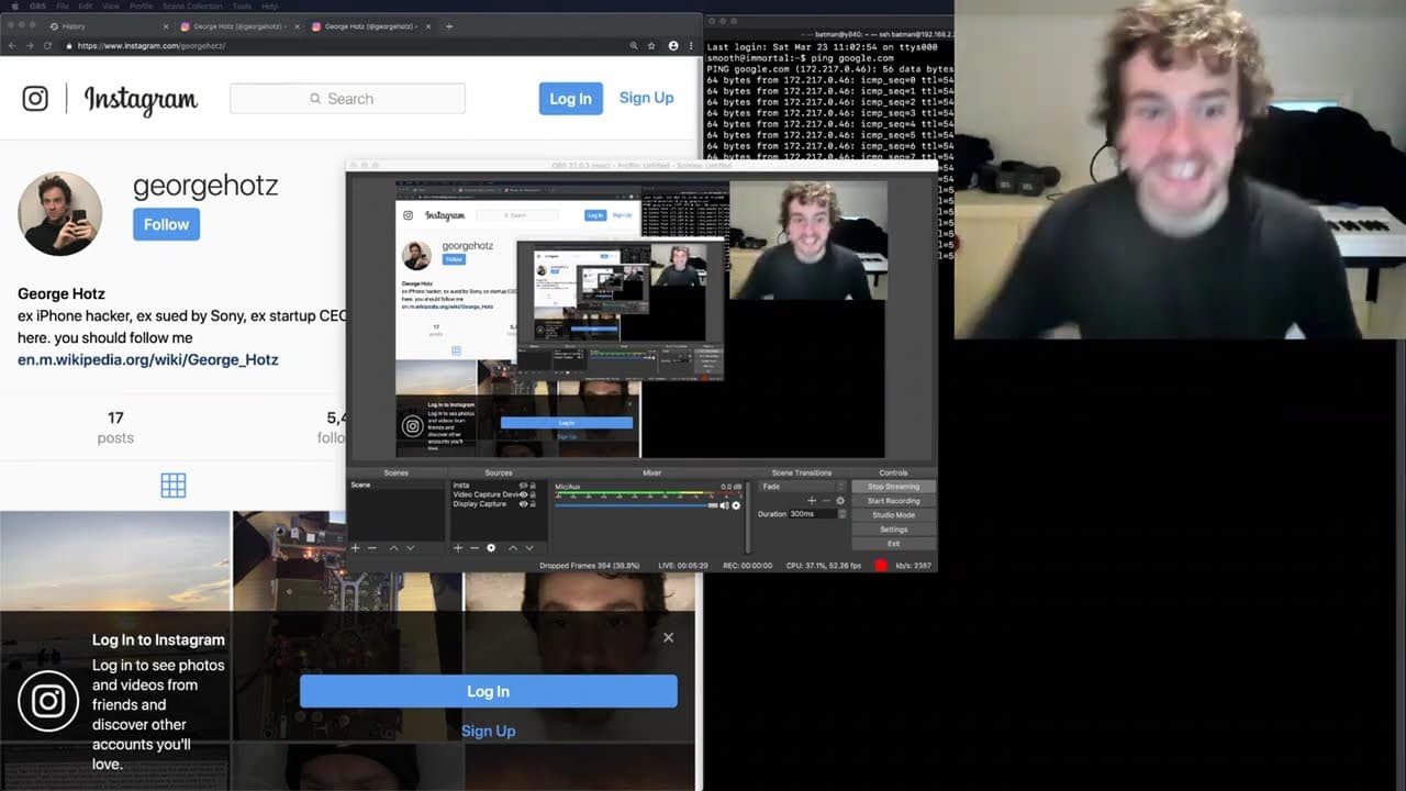 YouTube video player