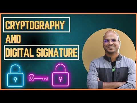 Cryptography and Digital Signature thumbnail
