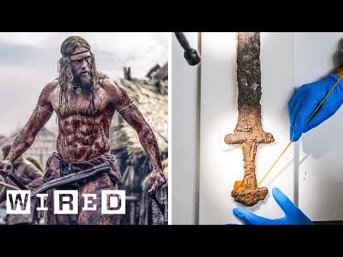 Viking Expert Breaks Down 'The Northman' Weapons | WIRED thumbnail