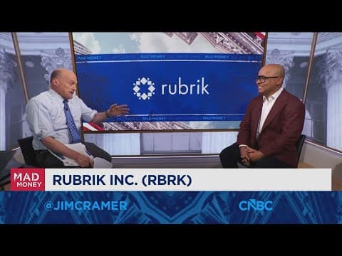 Rubrik CEO Bipul Sinha sits down with Jim Cramer thumbnail