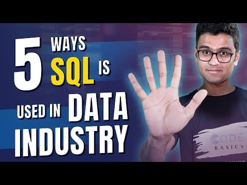 5 Ways SQL is Used In The Data Industry thumbnail