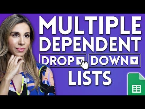 How to Build Dependent Dropdowns in Google Sheets thumbnail
