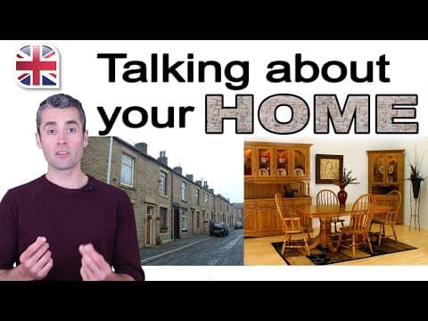 Talking About Your Home - How to Describe Your Home in English - Spoken English Lesson thumbnail