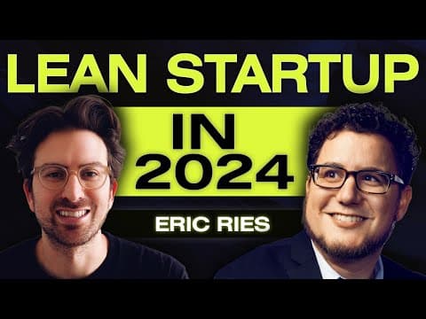 The Biggest Startup Opportunities In 2024 | Eric Ries (The Lean Startup) thumbnail