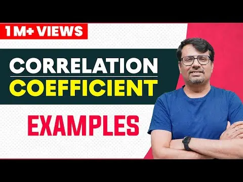 Correlation Coefficient | Correlation Coefficient Example | Statistics thumbnail