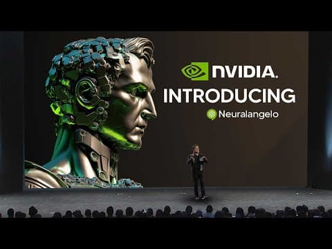 Nvidia's NEW 'AI NEURALANGELO Takes the Industry By STORM! (NOW ANNOUNCED!) thumbnail